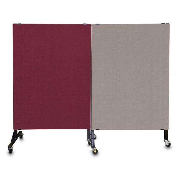 Enclosed Corkboard, 3 Door, 96"x48", 4" Fra, UV3420-BRONZE-FORBO